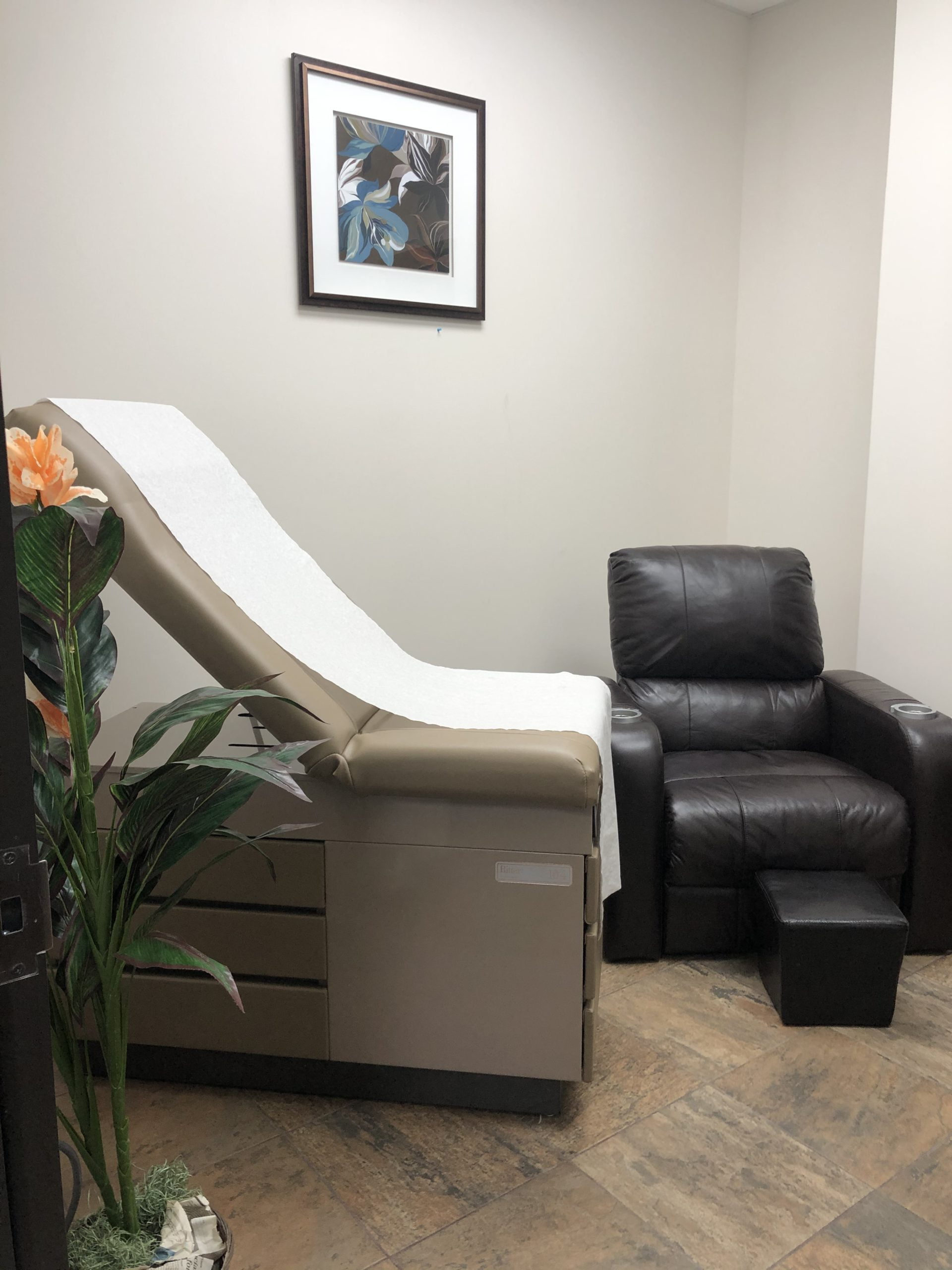 infusion room inside